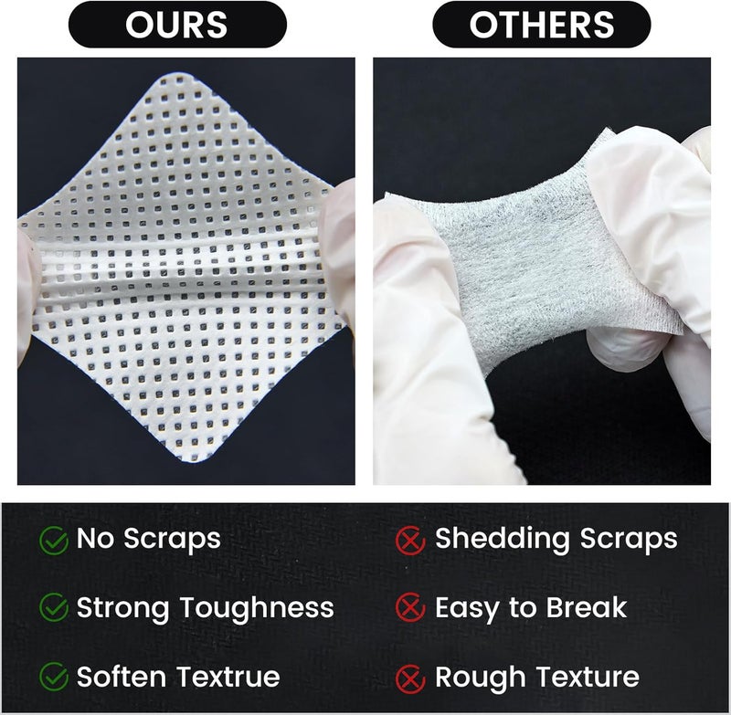 PINGMIC Gun Cleaning Supplies, 2" Lint Free Patches, Highly Absorbent Square Cloth, Fit for Most Caliber Gun Cleaning Kit - Image 3